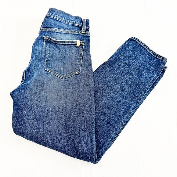 Joe's The Honor High Rise Vintage Straight Dark Button Fly Denim Jeans Size 28 - Picture 8 of 8